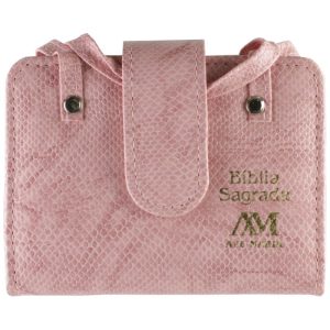 BÍBLIA COM ALÇA - BOLSO - ROSA