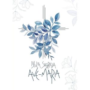 BÍBLIA SAGRADA AVE-MARIA - CAPA FLORES