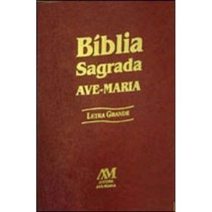 BÍBLIA LETRA GRANDE - MARROM