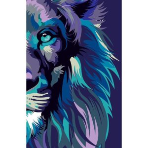 BÍBLIA ARC 860 LION COLORS COOL - LETRA NORMAL: ALMEIDA REVISTA E CORRIGIDA