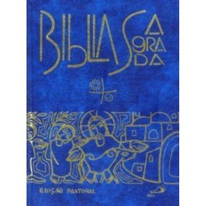 BIBLIA SAGRADA - EDIÇÃO PASTORAL - MÉDIA ENCADERNADA